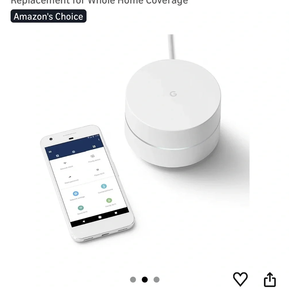 Google WiFi System in White